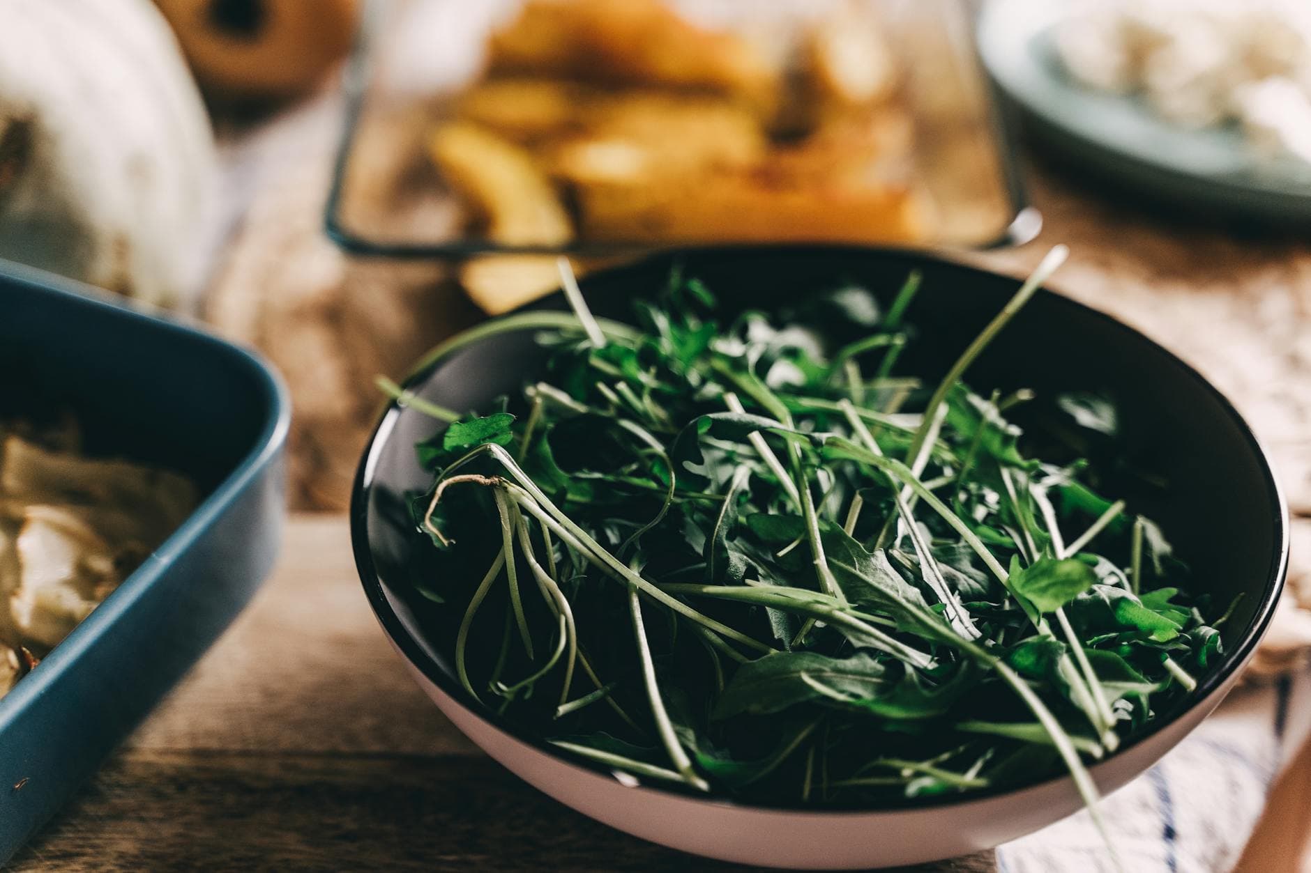 Close-up of fresh green vegetables in a bowl, perfect for healthy and organic vegan meals. - diet detox spring